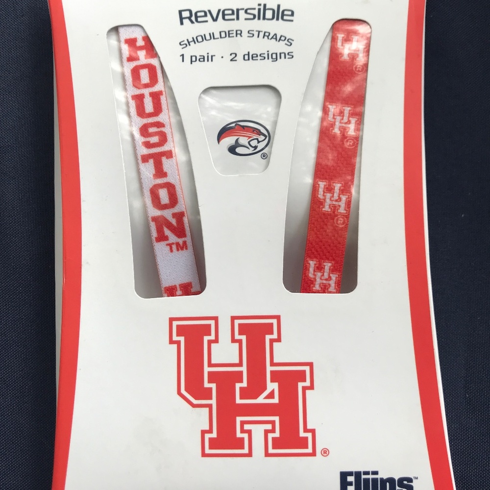 University of Houston Reversible Bra Straps